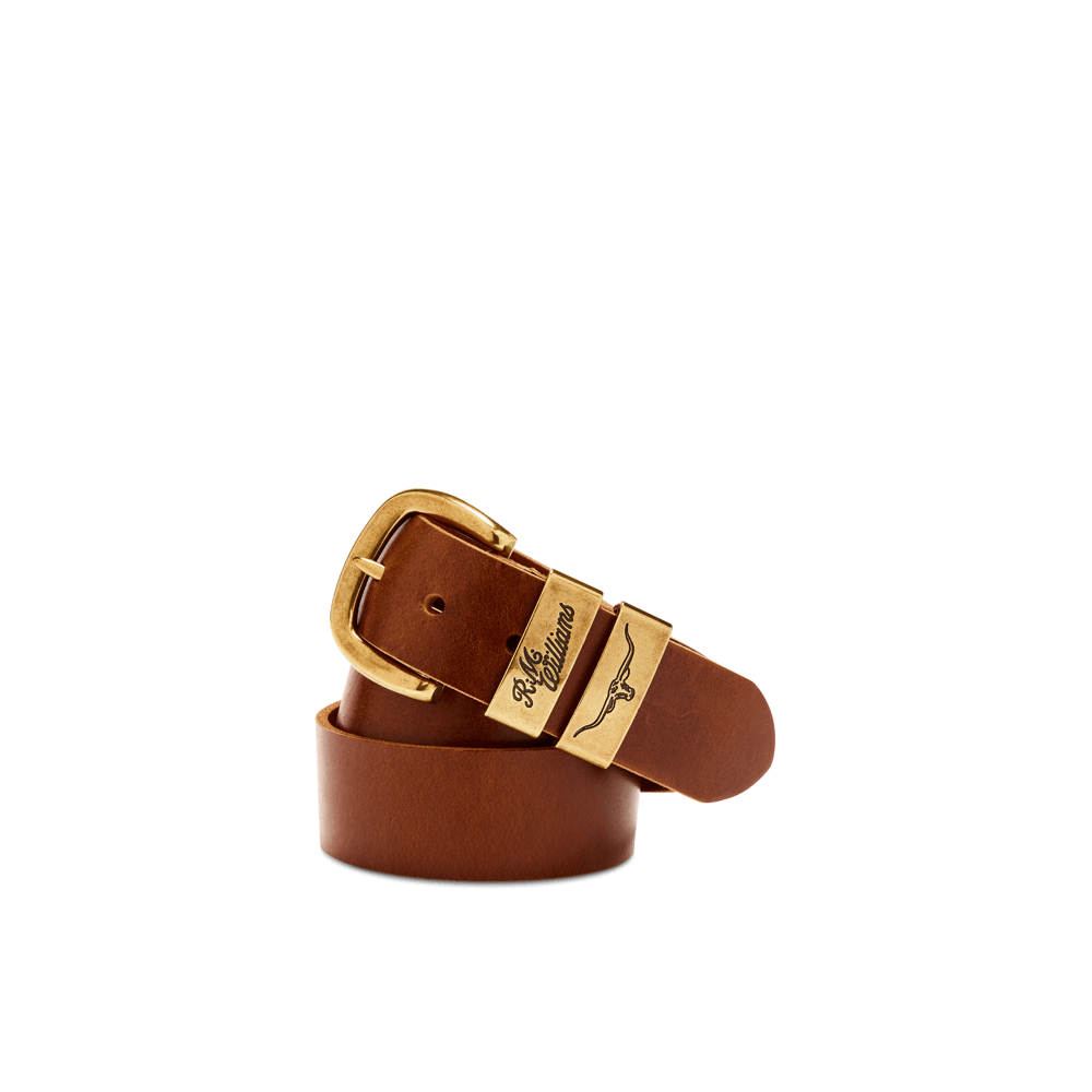 R.M. Williams Drover Vegetable Tanned Belt